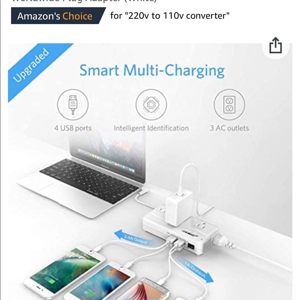 Bestek multi charger and voltage converter